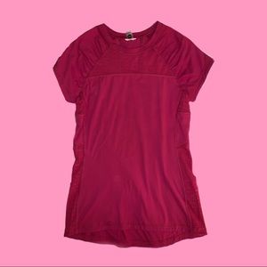 wine red roxy soft and stretchy t-shirt